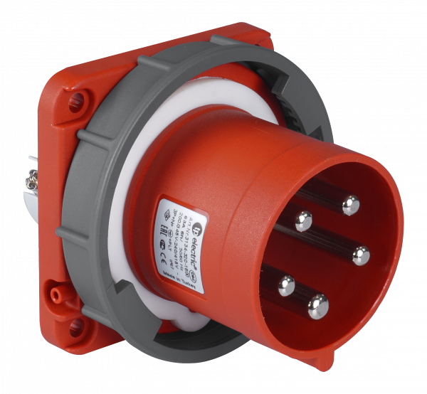 CEE Anbaustecker 5x63A IP67